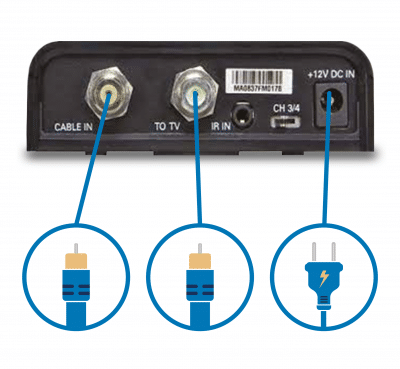 092021 Motorola Dta 100 Back Standard Definition Connection &Ndash; Hbc